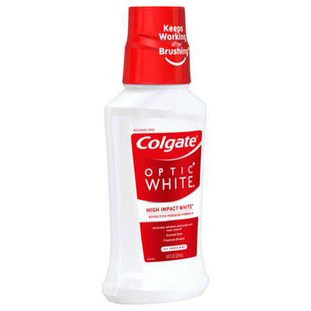 COLGATE Colgate Optic White High Impact White Icy Fresh Mint 8 fl. oz., PK6 167110